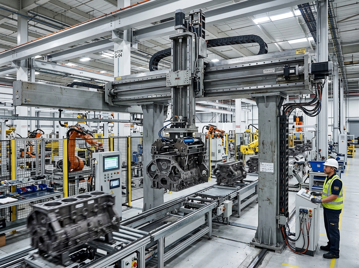 Gantry Robot Pick Place
